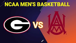 Georgia Bulldogs vs Alabama A&M Bulldogs | 2024-2025 NCAA Men's Basketball Live Score