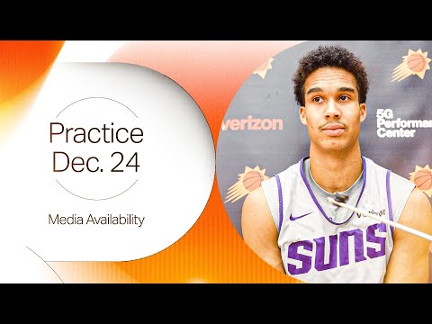 12-24-24 Phoenix Suns Practice Media Availability: Ryan Dunn And Oso 