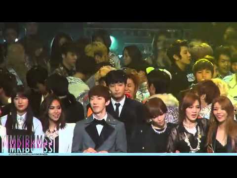 121231 Best fancam of MBC Gayo Daejun - Ending Part (SHINee, EXO-K, etc)