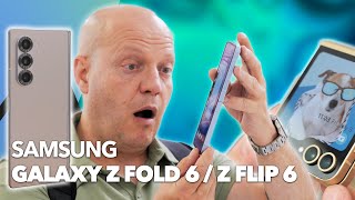 Vido-Test : Samsung Galaxy Z Flip 6 et Z Fold 6 : tout savoir en 5 mn