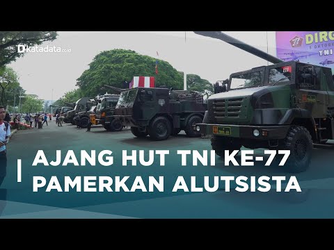 TNI Pamerkan Alutsista Di Depan Istana Merdeka Rayakan HUT Ke-77 | Katadata Indonesia