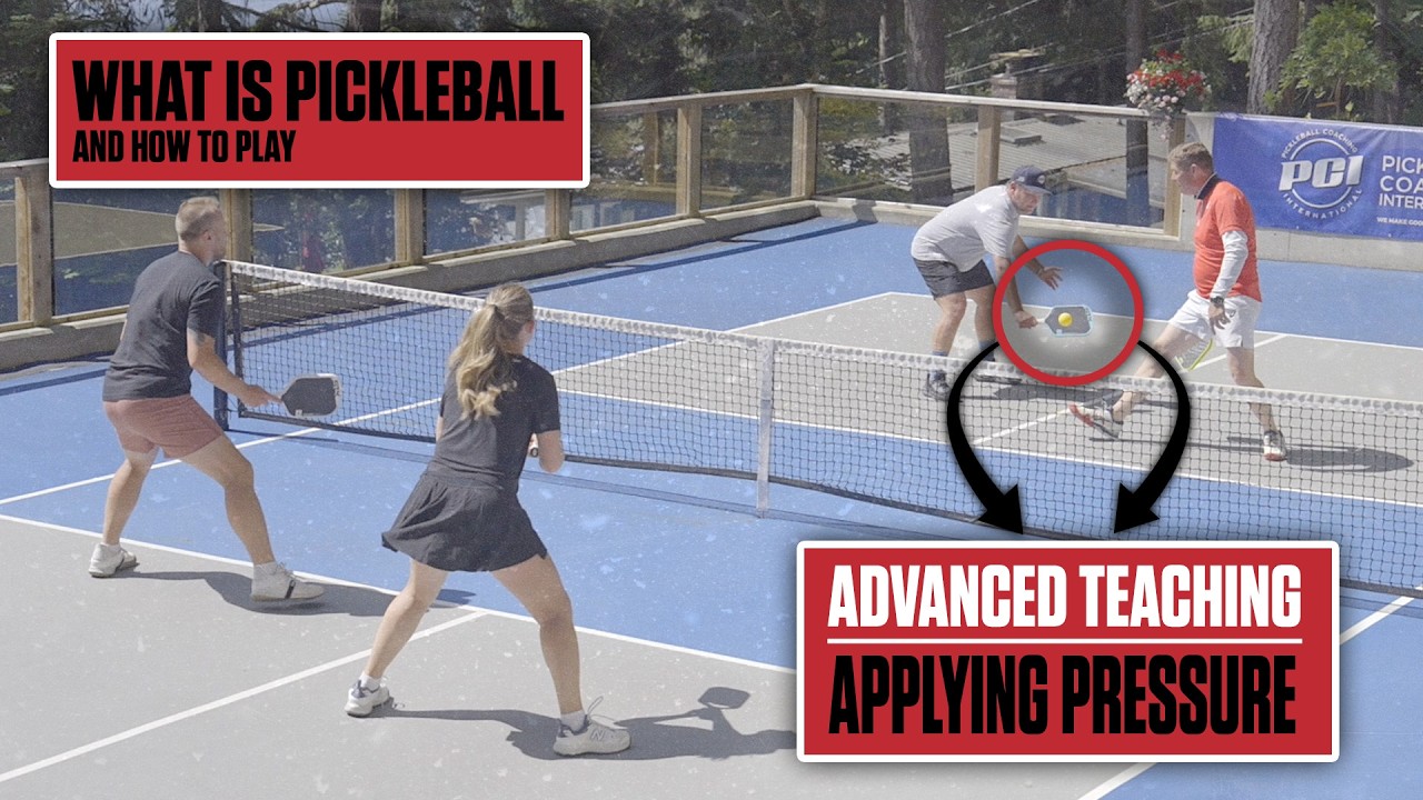 Apply Pressure in Pickleball to Force Errors and Control the Game