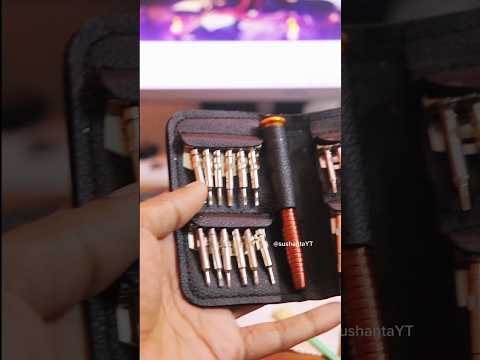 25 in 1 Multifunction screwdriver review #shorts #short #foryou #daraz #portable @sushantaYT #tools