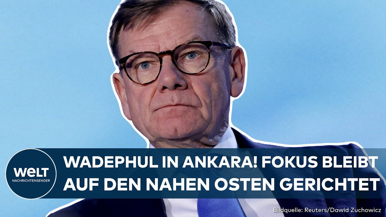 TÜRKEI: Johann Wadephul in Ankara – Außenminister fordert anhaltenden Druck auf Hamas