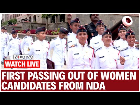 NDA Parade | Historic Day For 148th Course With The First Passing Out Of Female Cadets From NDA