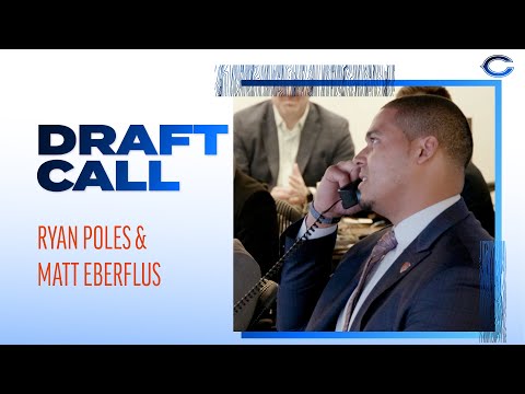 2022 draft room phone calls | Chicago Bears video clip