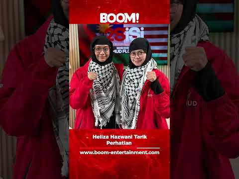 Heliza Hazwani tarik perhatian. #boom #boomentertainment #helizahelmi #hazwanihelmi #threads