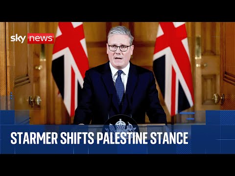 UK to recognise Palestine by September unless Israel agrees to ceasefire | Sky News coverage