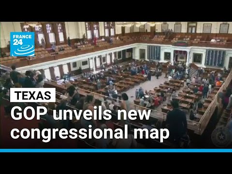 Texas GOP unveils new congressional map • FRANCE 24 English