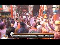 Ramlalas First Holi After 500 Years, Devotees Celebrate Holi in Ayodhya Ram Mandir | News9