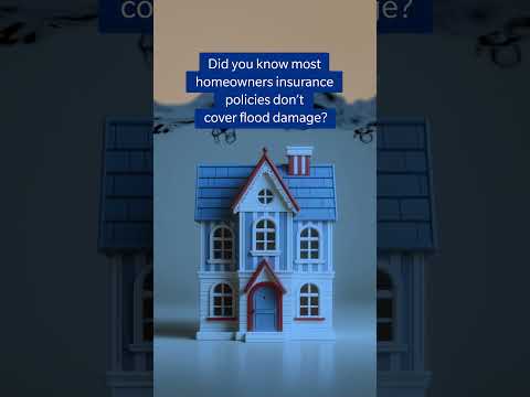 #DYK Most homeowners insurance policies don’t cover flood damage.