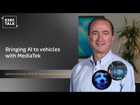 Bringing AI to vehicles with MediaTek