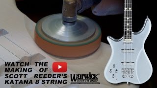 Warwick Customshop Masterbuilt - Making Of Katana 8-string for Scott Reeder