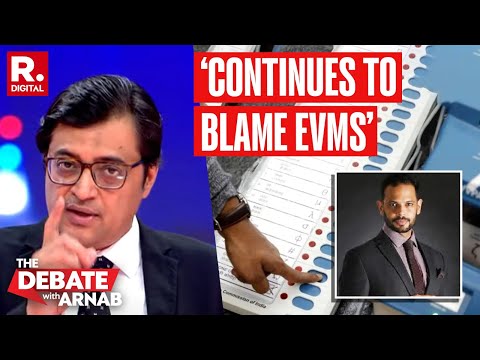 Kapil Madan Has No Answer When Arnab Confronts Him On EVMs