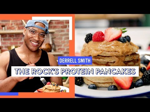 Recreating The Rock's Post-Workout Protein Pancakes | Derrell Smith
