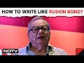 Ruskin Bond | NDTV Exclusive: Author Ruskin Bonds Take On AI, Advice For Budding Writes