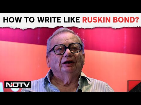 Ruskin Bond | NDTV Exclusive: Author Ruskin Bond's Take On AI, Advice For Budding Writes