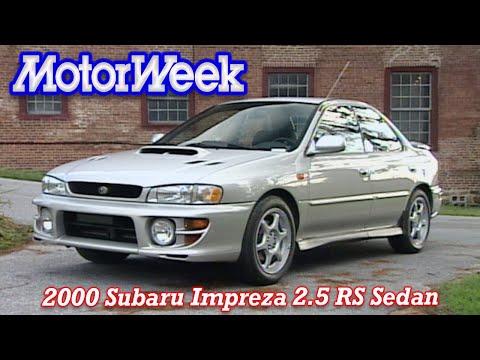 2000 Subaru Impreza 2.5 RS Sedan | Retro Review