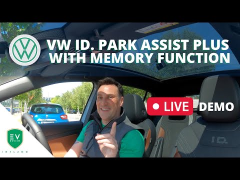 ID. Software Update 3.0 for VW ID.3, ID.4 and ID.5 "Park Assist Plus with Memory Function" Live Demo