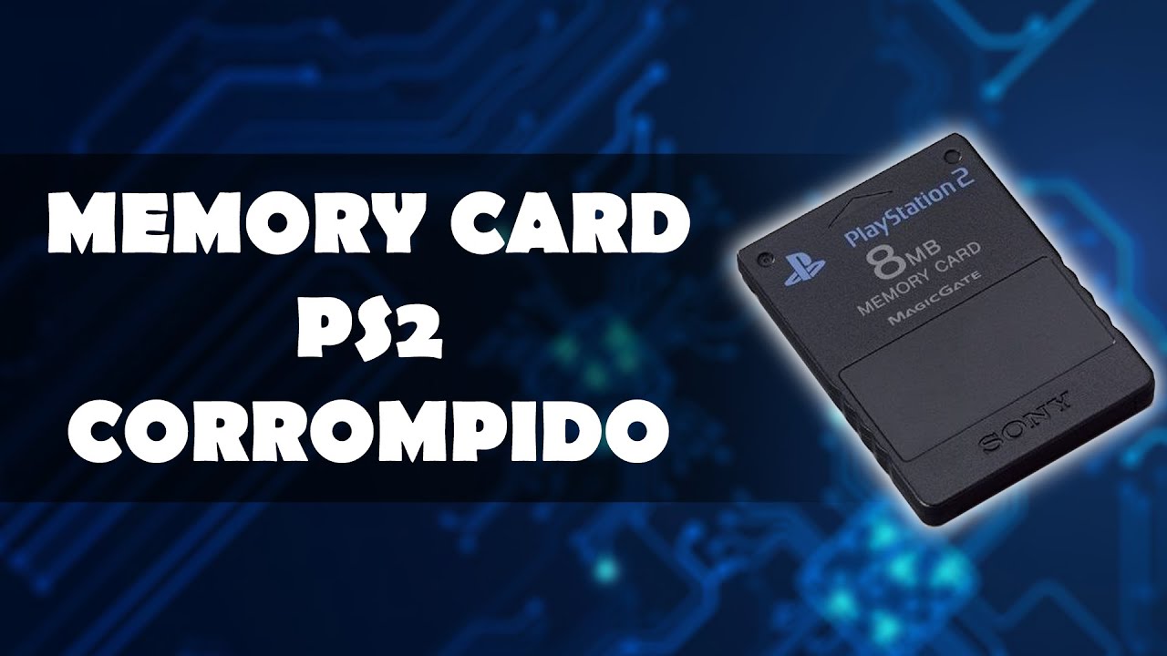 MEMORY CARD PS2 NÃO FUNCIONA - Travando ou com defeito
