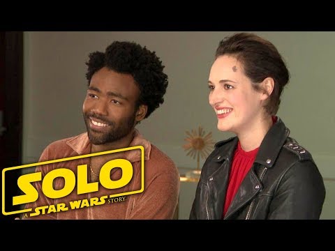 'Solo: A Star Wars Story': Donald Glover and Phoebe Waller-Bridge (Full Interview)