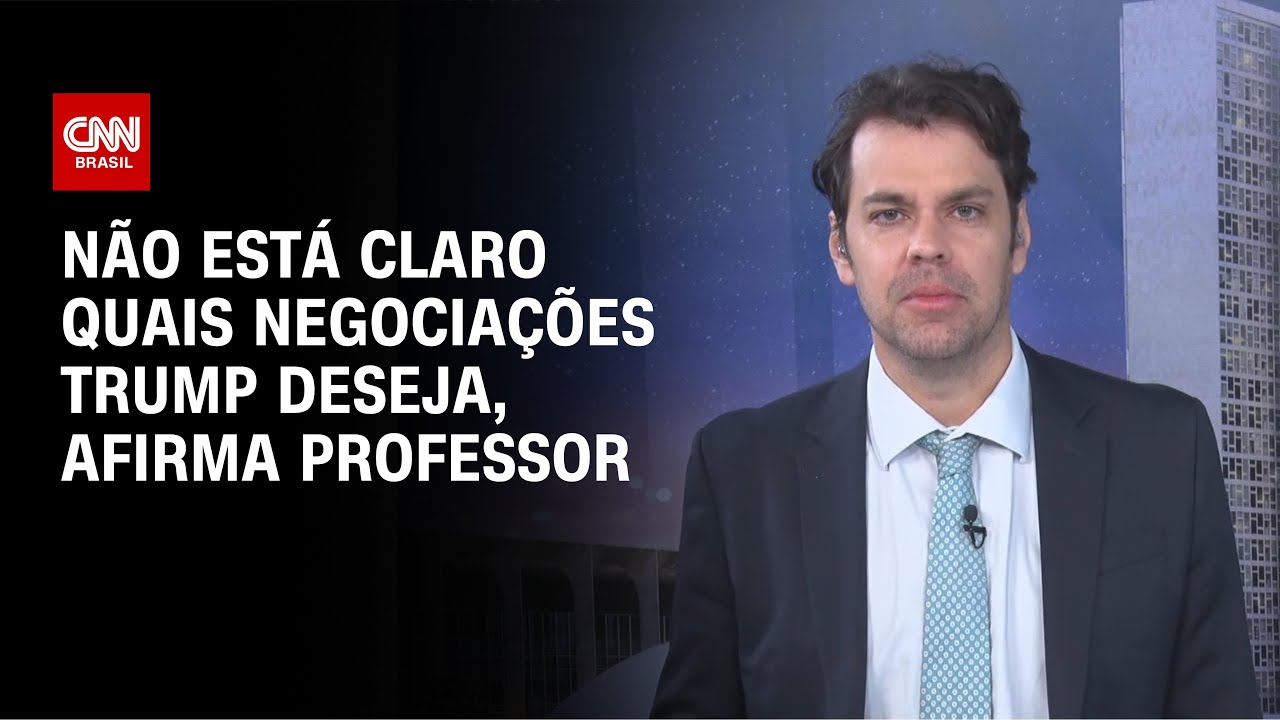 Não está claro quais negociações Trump deseja afirma professor | WW Especial