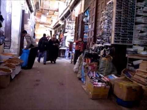 Attarine Souk, Medina in Fez 2013 - YouTube