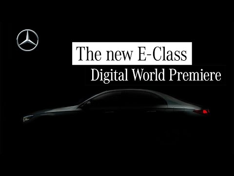 Digital världspremiär för nya Mercedes-Benz E-Klass