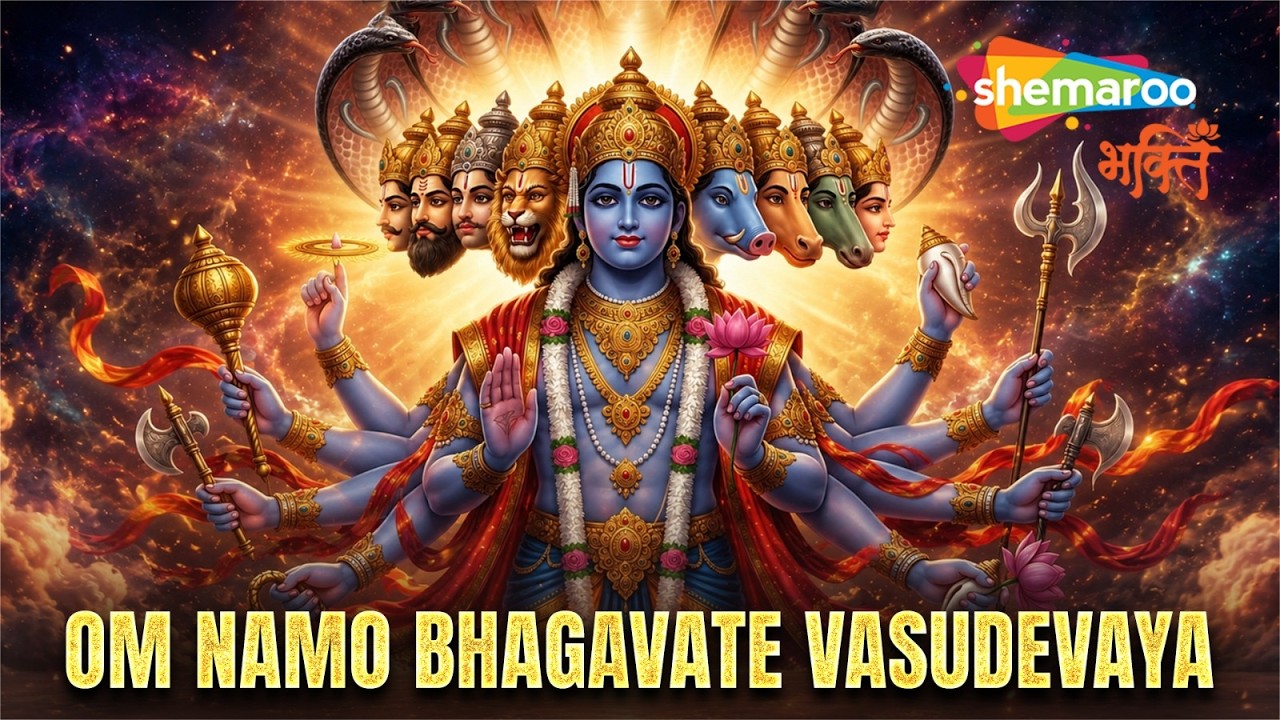Om Namo Bhagavate Vasudevaya | Vishnu Ji Ke Bhajan | Vishnu Song | Shravana Putrada Ekadashi