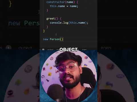 Class and Constructors in Javascript 🔥 #frontend #reactjs #javascript