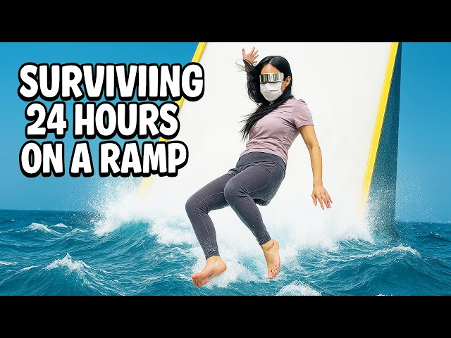 I Tried Surviving 24 Hours on a 45-Degree Slope