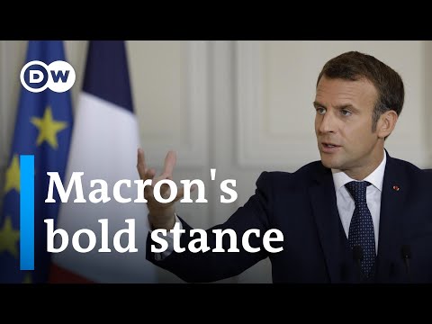 French President urges Europe not to be 'cowardly' on Ukraine | DW News