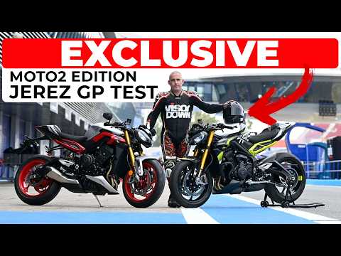Triumph Street Triple 765 Moto2 Edition Review | Exclusive Jerez MotoGP Track Test