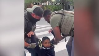 Bystanders document arrests in DC during federal takeover | NBC4 Washington