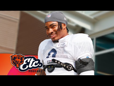 Jaquan Brisker turns heads in first day of pads | Bears, etc. Podcast video clip