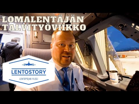 Lomalentäjän talvityöviikko