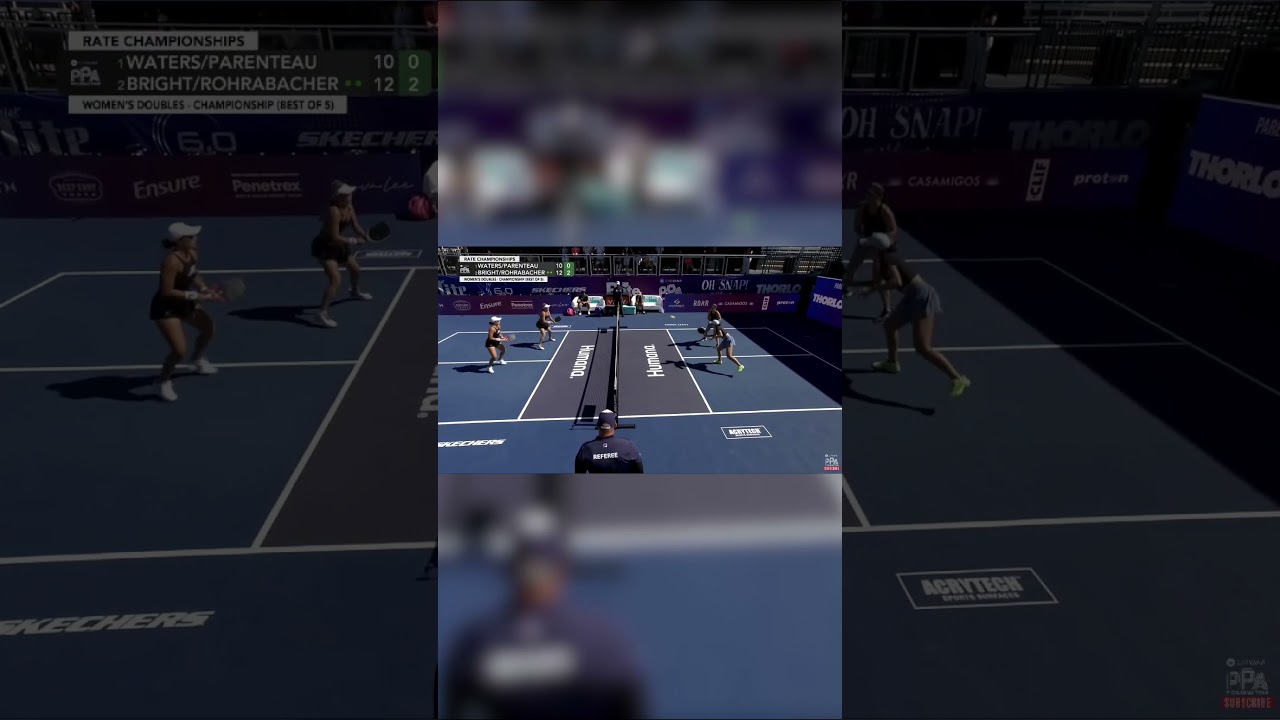 Women's Doubles at its finest✨