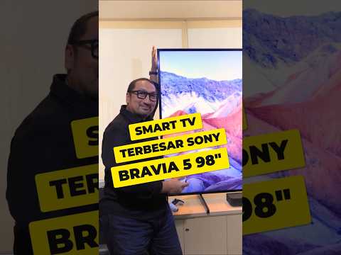 BRAVIA 5 98″ –  Smart TV Sony Terbesar Saat Ini!
