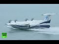 World’s largest amphibious aircraft AG600 completes first water takeoff in China