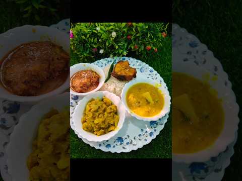Today's simple lunch thali ideas #trending #foodlover #shortsvideo #food #foodvideos #lunch#viraltha