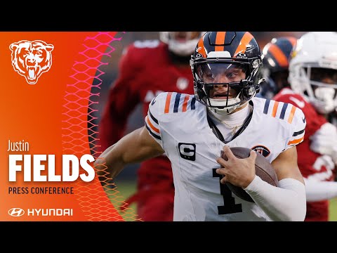 Justin Fields on win over the Cardinals | Chicago Bears video clip