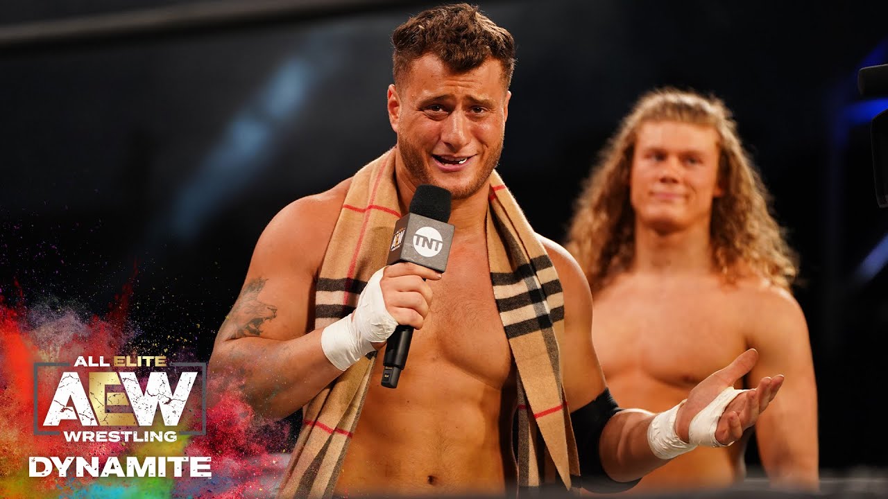 Video: AEW Dynamite (7/22): MJF Vs. Griff Garrison - Wrestling Inc.