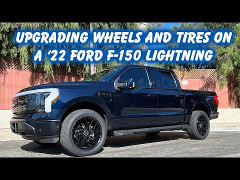 CarCast - 2022 Ford F-150 Lightning Wheels and Tires Swap
