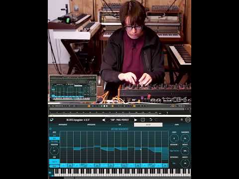 Canblaster Jamming with BLEASS Arpeggiator in the Studio (Extract #1)