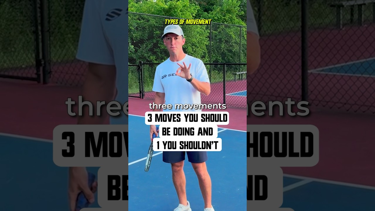 Three Pickleball Movements You Should Be Doing
