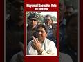 Phase 5 Voting News | BSP President Mayawati Casts Vote In Lucknow, Says She Is Hopeful Of Change