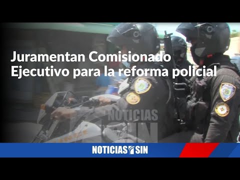 Juramentan Comisionado Ejecutivo reforma policial