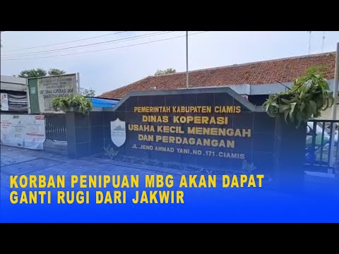 KORBAN PENIPUAN MBG BAKAL TERIMA GANTI RUGI DARI JAKWIR