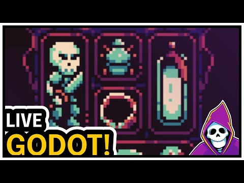 Working on Visuals - Live Godot Game Development