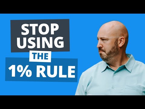 Is The 1% Rule Ruining Real Estate Investing?